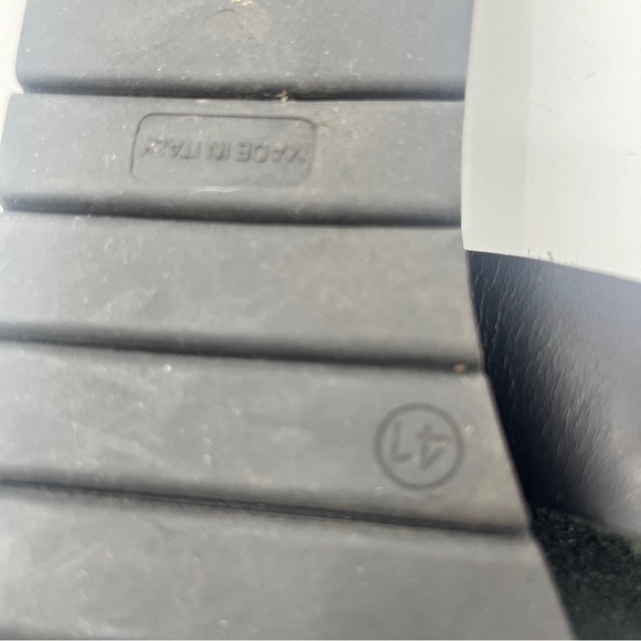 Joie A La Plague Black Croc Embossed Leather Slip on Sandal - Size 41 or US 11 - Picture 8 of 11